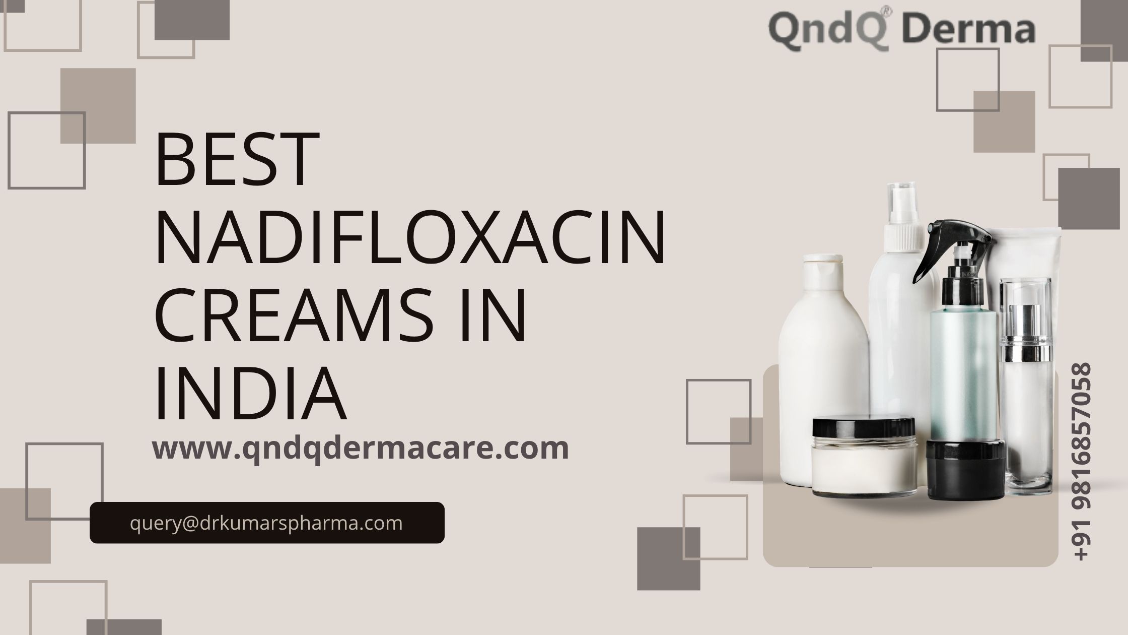 Best Nadifloxacin Creams in India